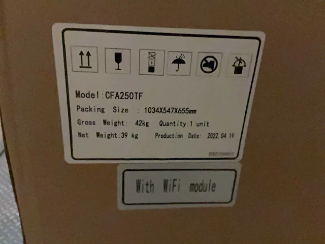 2022 nippon electric nef-250-1 warmte terugwinningsysteem / ventilatie - afbeelding 6 van  13