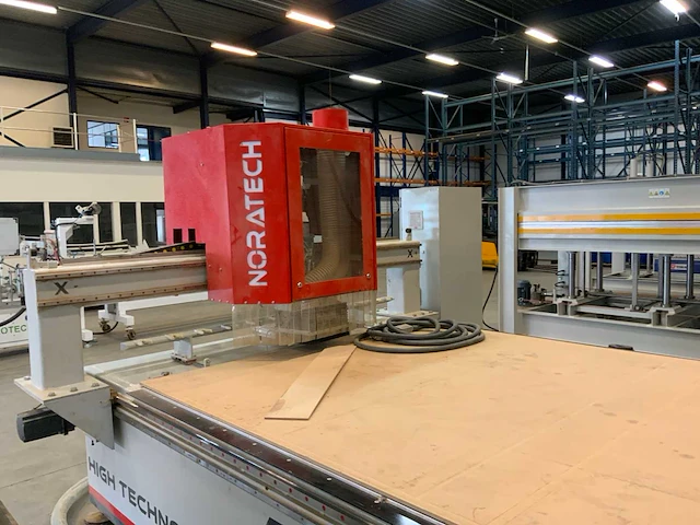 2022 noratech 2128 cnc router - afbeelding 14 van  16