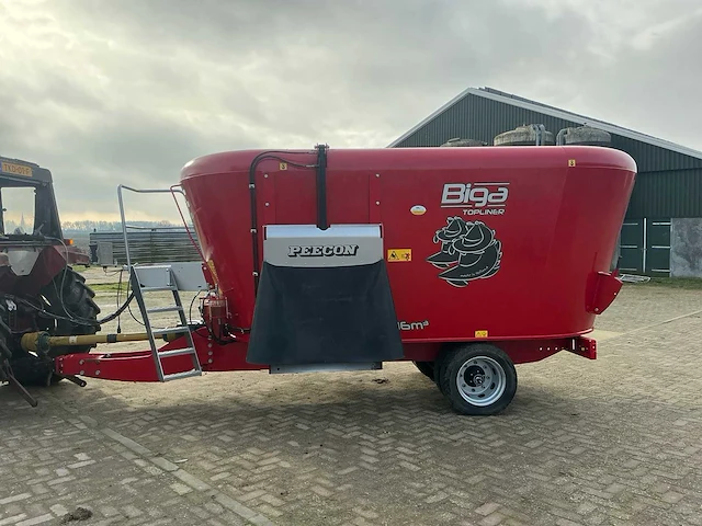 2022 peecon biga topliner 16m3 vmt-160 voermengwagen - afbeelding 12 van  29