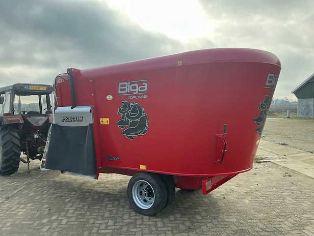2022 peecon biga topliner 16m3 vmt-160 voermengwagen - afbeelding 23 van  29