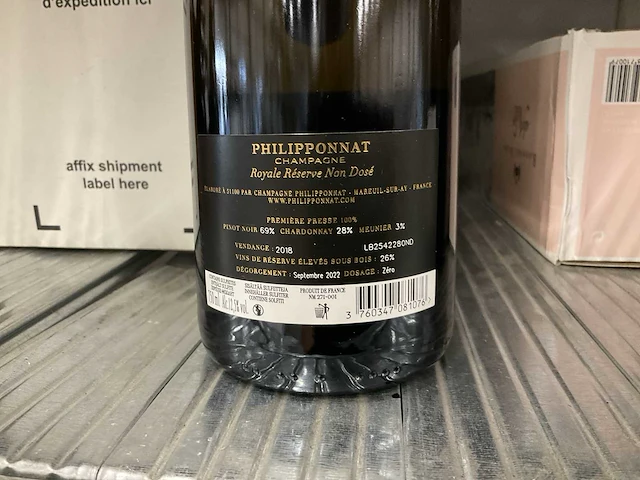 2022 philipponnat philliponnat champagne (6x) - afbeelding 2 van  2