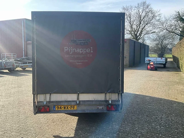 2022 pijnappel pta-2700 zeilgesloten aanhangwagen - afbeelding 13 van  16