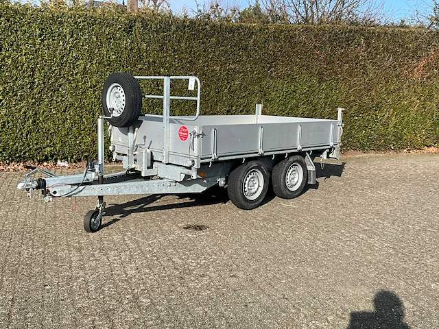 2022 pijnappel ptk-2600 3 zijdige kiepaanhangwagen - afbeelding 12 van  25