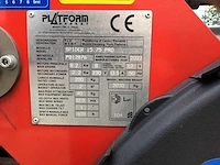 2022 platform basket spider 15.75 pro spinrups hoogwerker - afbeelding 2 van  16