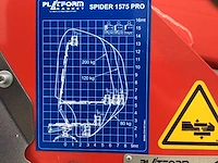 2022 platform basket spider 15.75 pro spinrups hoogwerker - afbeelding 3 van  16