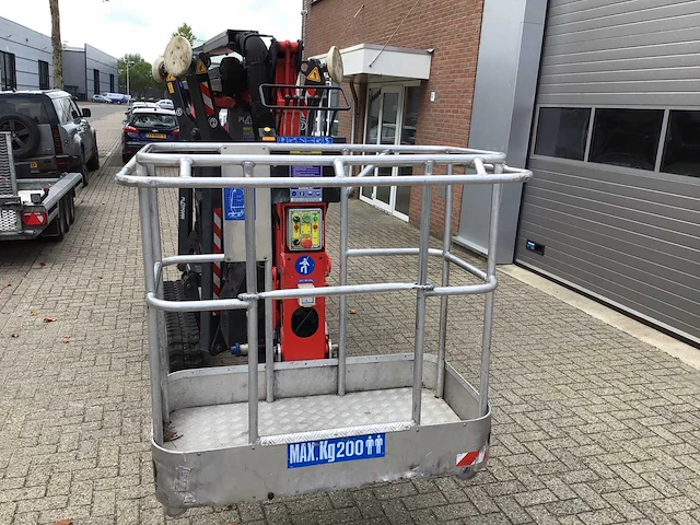 2022 platform basket spider 15.75 pro spinrups hoogwerker - afbeelding 5 van  16