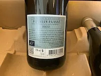 2022 pouilly-fuisse bourgogne aux charmes witte wijn (9x) - afbeelding 2 van  4