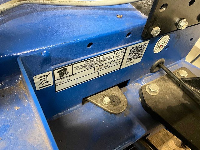 2022 ravaglioli g7645 v.26 bandenmachine - afbeelding 9 van  11