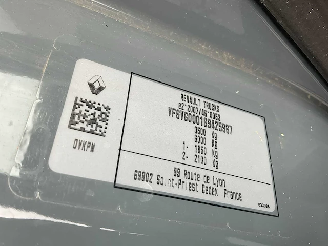 2022 renault/its system t35 2.3 dci 165 l3 comfort euvie master van - afbeelding 37 van  42