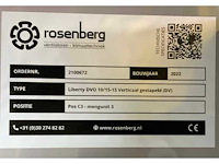 2022 rosenberg liberty dvo 10/15-15 filterunit / luchtbehandeling - afbeelding 7 van  7