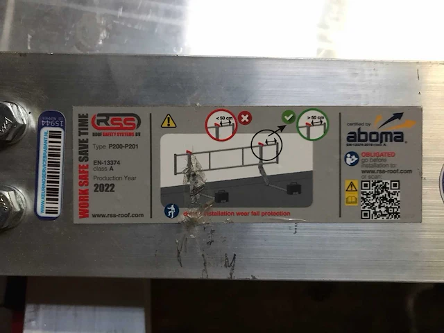 2022 rss p200-p201 dakrand valbeveiliging - afbeelding 5 van  7
