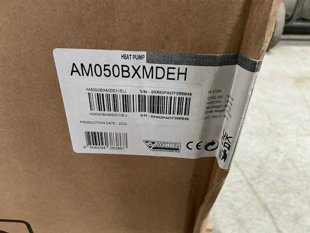 2022 samsung am050bxmdeh warmtepomp unit - afbeelding 2 van  4