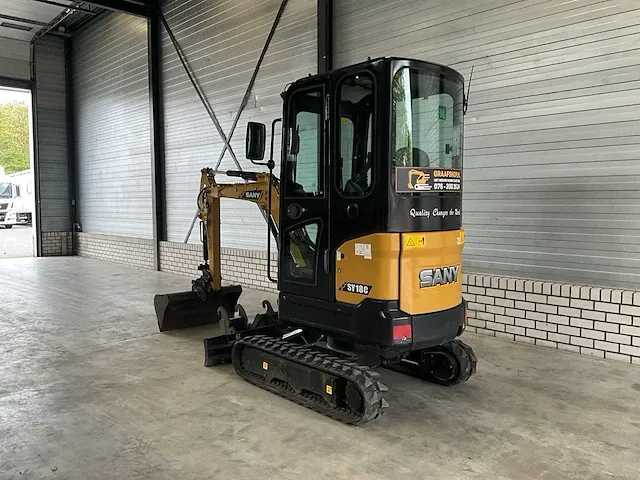 2022 sany - sy18c - minigraafmachine - afbeelding 23 van  39