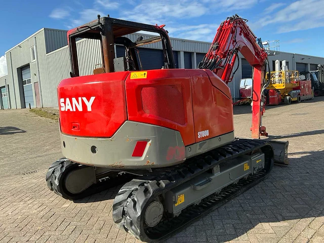 2022 sany sy80u midigraafmachine - afbeelding 35 van  38