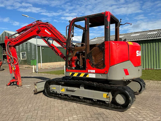 2022 sany sy80u midigraafmachine - afbeelding 37 van  38