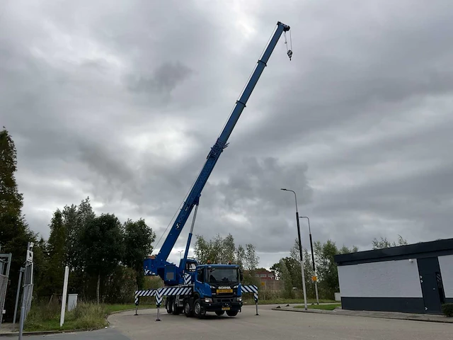 2022 scania p450 xt - sany spc500e mobiele telescoopkraan - afbeelding 4 van  97