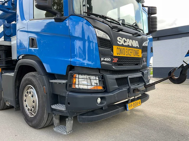 2022 scania p450 xt - sany spc500e mobiele telescoopkraan - afbeelding 9 van  97