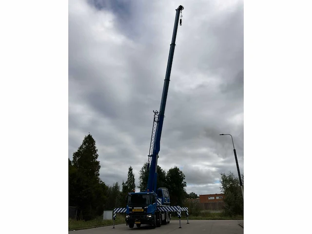 2022 scania p450 xt - sany spc500e mobiele telescoopkraan - afbeelding 41 van  97