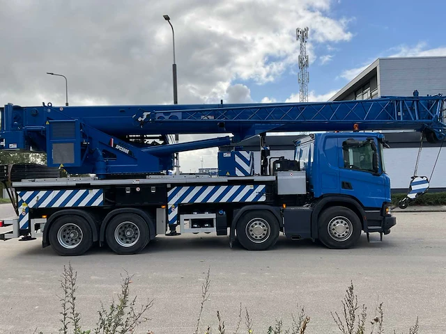 2022 scania p450 xt - sany spc500e mobiele telescoopkraan - afbeelding 34 van  97