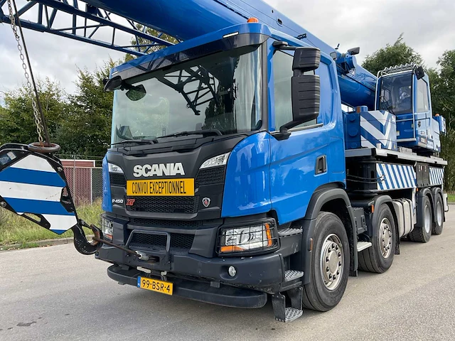 2022 scania p450 xt - sany spc500e mobiele telescoopkraan - afbeelding 45 van  97
