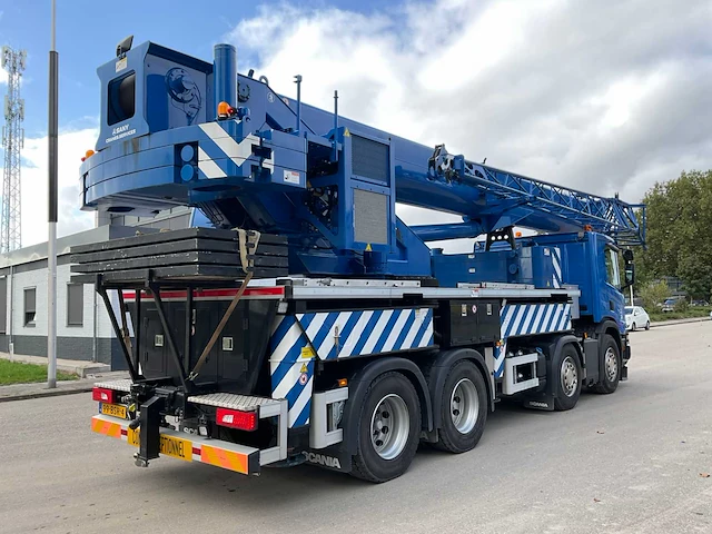 2022 scania p450 xt - sany spc500e mobiele telescoopkraan - afbeelding 56 van  97
