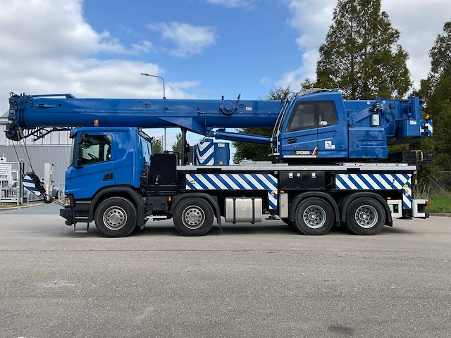 2022 scania p450 xt - sany spc500e mobiele telescoopkraan - afbeelding 89 van  97