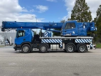 2022 scania p450 xt - sany spc500e mobiele telescoopkraan - afbeelding 89 van  97