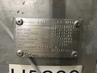 2022 sicctech 3000ltr. galvanized vertical buffer tank - afbeelding 3 van  4