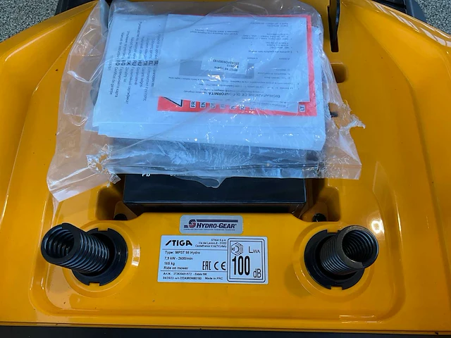 2022 stiga estate 598 mpst 98 hydro zitmaaier - afbeelding 8 van  17