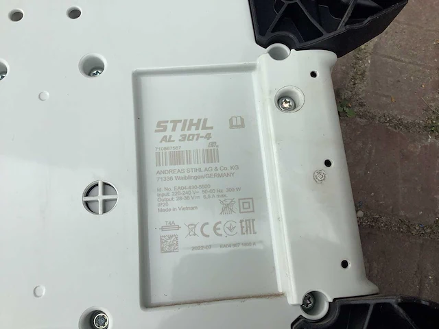 2022 stihl al 301-4 overig bos- en tuingereedschap - afbeelding 4 van  4