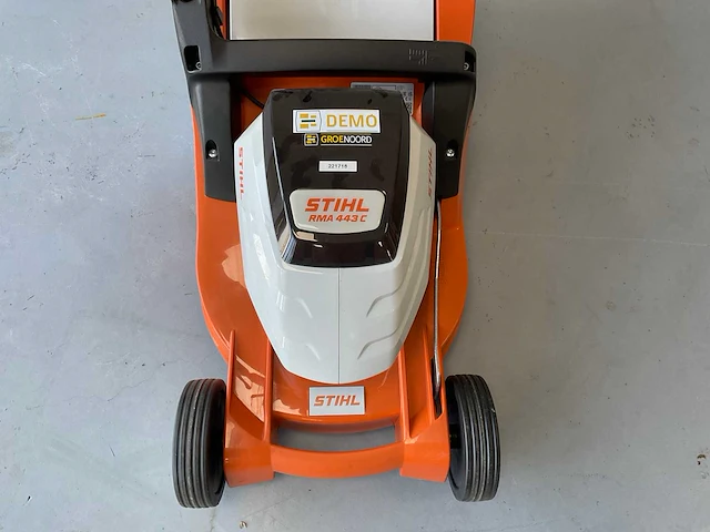 2022 stihl rma 443 c accu-grasmaaierset - afbeelding 3 van  9
