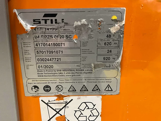 2022 still fm-x14 reach truck - afbeelding 7 van  15
