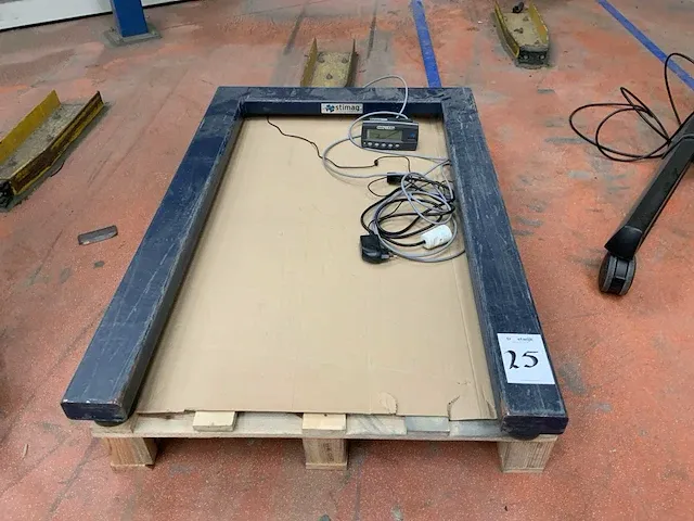 2022 stimag pallet weegschaal - afbeelding 2 van  3