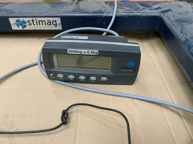 2022 stimag pallet weegschaal - afbeelding 3 van  3