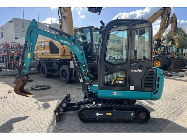 2022 sunward swe20f minigraafmachine - afbeelding 10 van  14