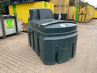 2022 titan 2500 l horizontale brandstof opslagtank - afbeelding 4 van  8