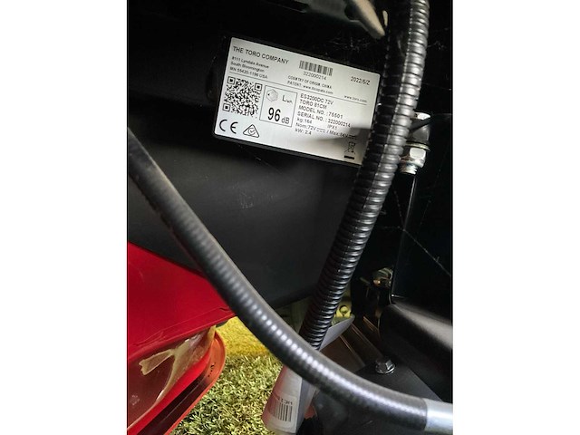 2022 toro es3200dc zitmaaier - afbeelding 9 van  17