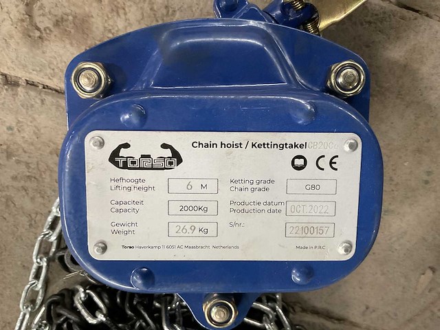 2022 torso kettingtakel - afbeelding 4 van  4