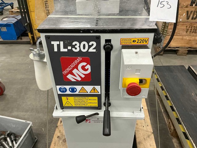 2022 tronzadoras mg tl302m aluminium afkortzaagmachine - afbeelding 2 van  4