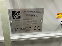 2022 tronzadoras mg tl302m aluminium afkortzaagmachine - afbeelding 4 van  4