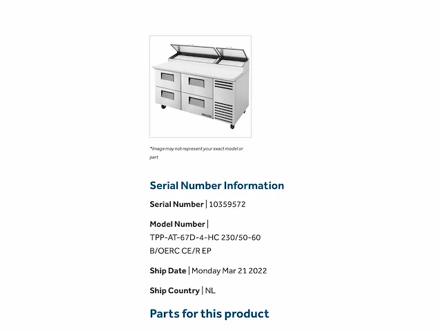 2022 true tpp-at-670-4-hc mobiele saladette - afbeelding 7 van  15