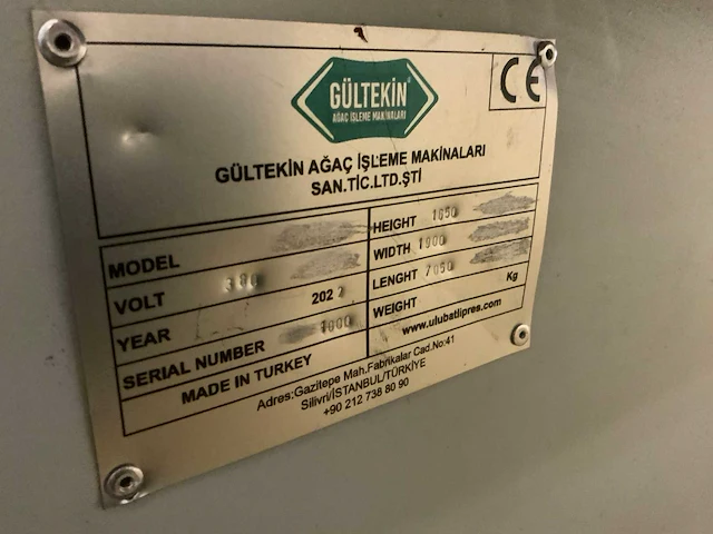 2022 ulubatli uvm-2 membrane vacuumpress - afbeelding 4 van  15