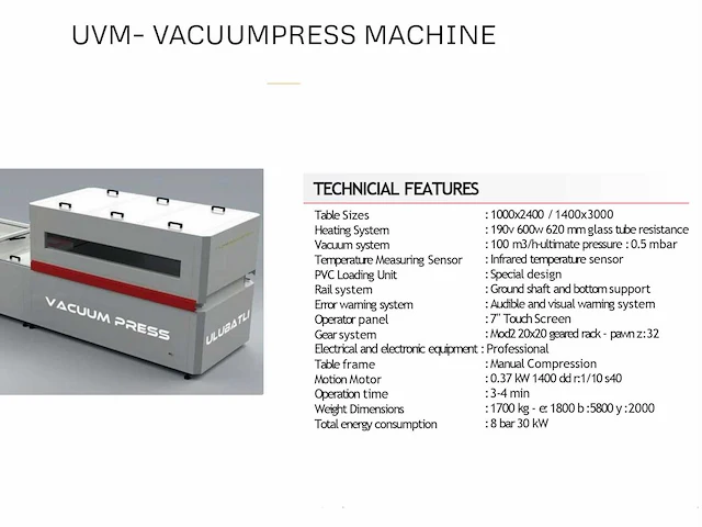 2022 ulubatli uvm-2 membrane vacuumpress - afbeelding 7 van  15