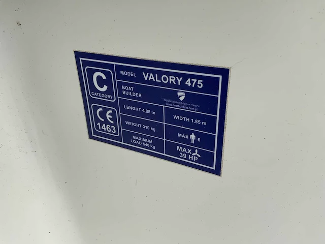 2022 valory 475 tender - afbeelding 5 van  17