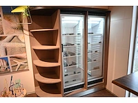 2022 vestfrost nfg 309 glasdeurvriezer - afbeelding 1 van  5