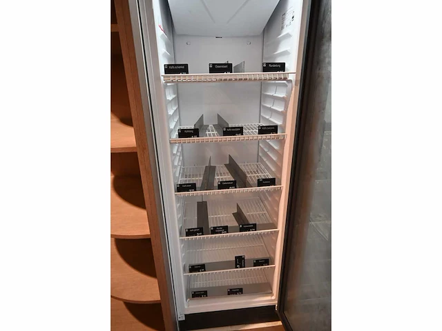 2022 vestfrost nfg 309 glasdeurvriezer - afbeelding 4 van  5