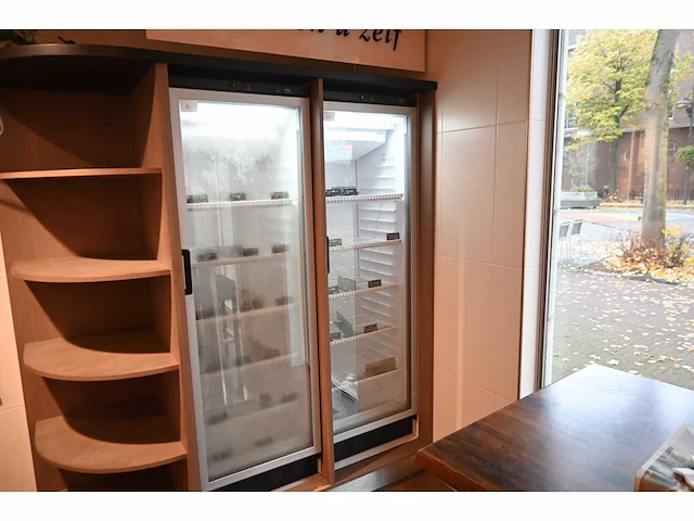 2022 vestfrost nfg 309 glasdeurvriezer - afbeelding 1 van  5