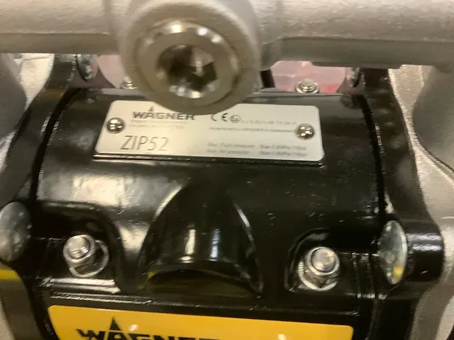 2022 wagner zip52 (pf eco) pneumatische dubbele membraampomp - afbeelding 4 van  11
