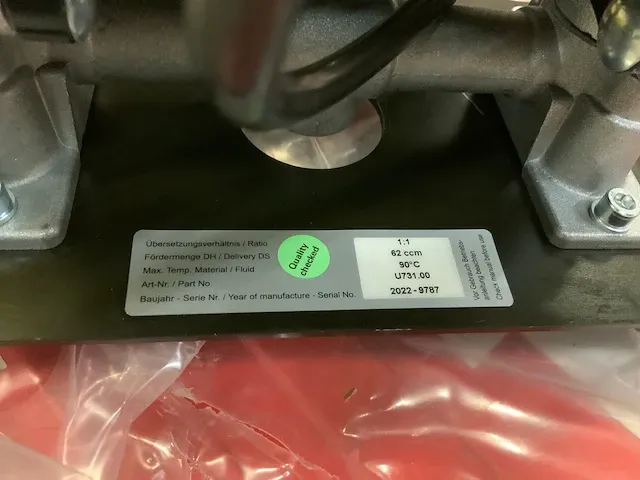 2022 wagner zip52 (pf eco) pneumatische dubbele membraampomp - afbeelding 5 van  11