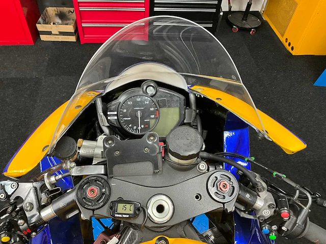 2022 yamaha yzf r6 motorfiets racemotor (fullspec world supersport motorblok) - afbeelding 10 van  23